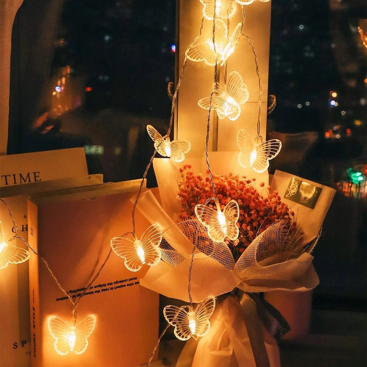 3 Meters 20 Lights Butterfly Eid Decoration Light String